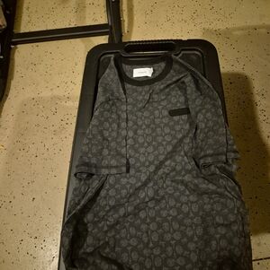 Coach Gray Patterned T-Shirt